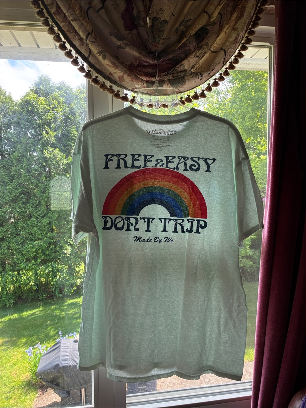 Made By We Men's 'Free & Easy Don't Trip'  Short Sleeve Tee